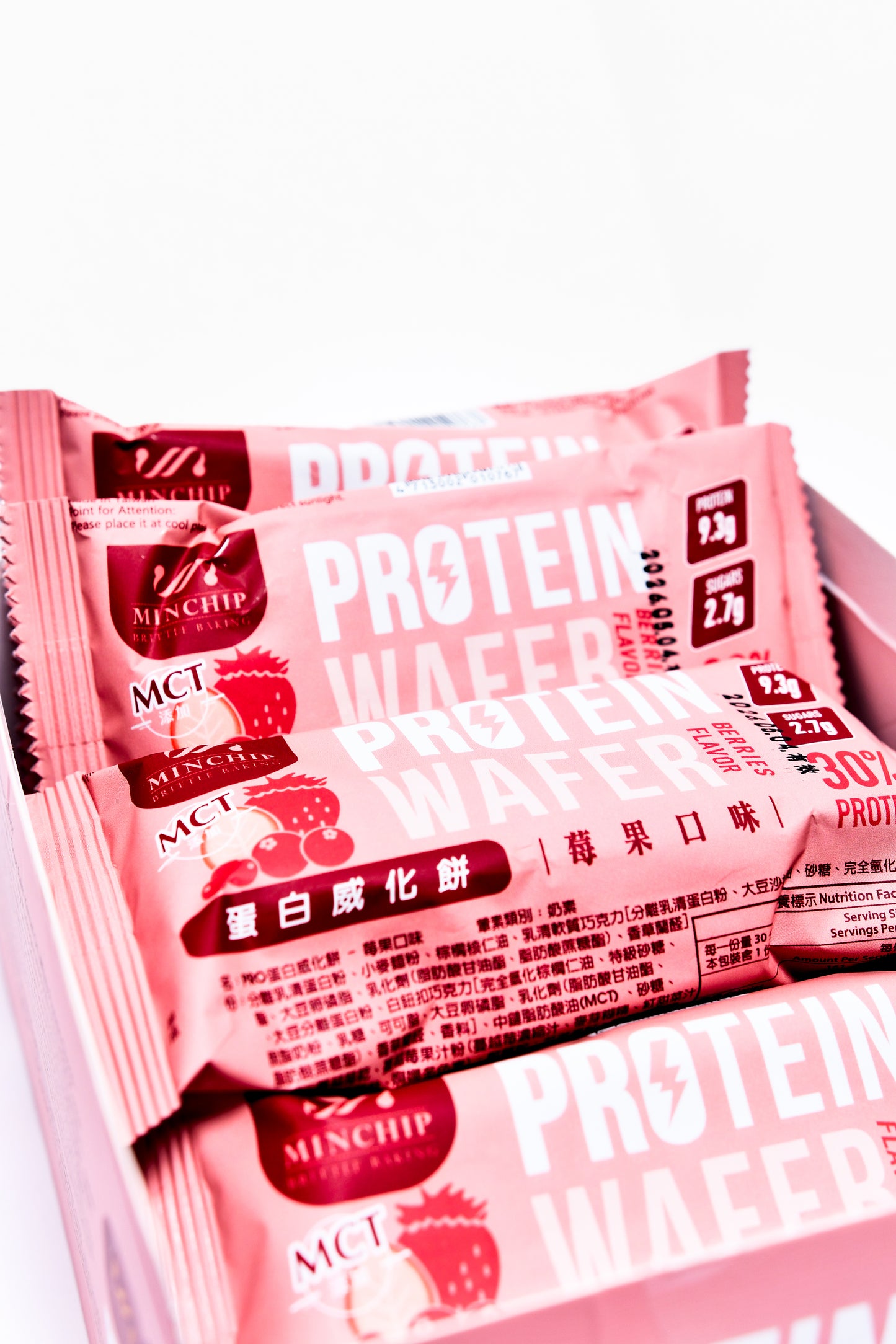 Strawberry Protein Wafer (9 count)